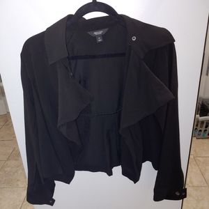 Vera Wang Blazer with Oversized Collar